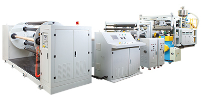 Cast Film Line with Embossing Function